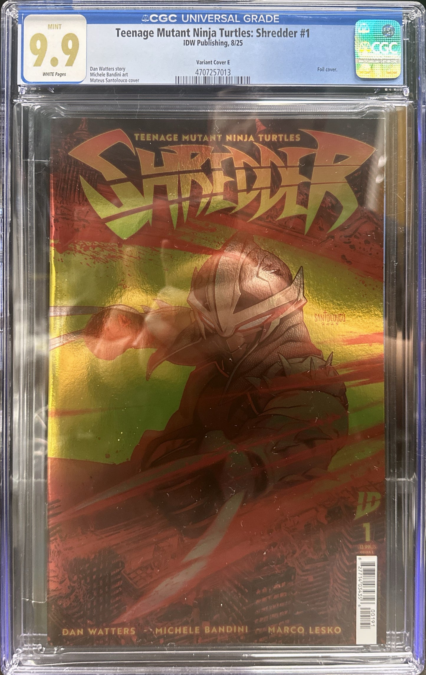 Teenage Mutant Ninja Turtles: Shredder #1