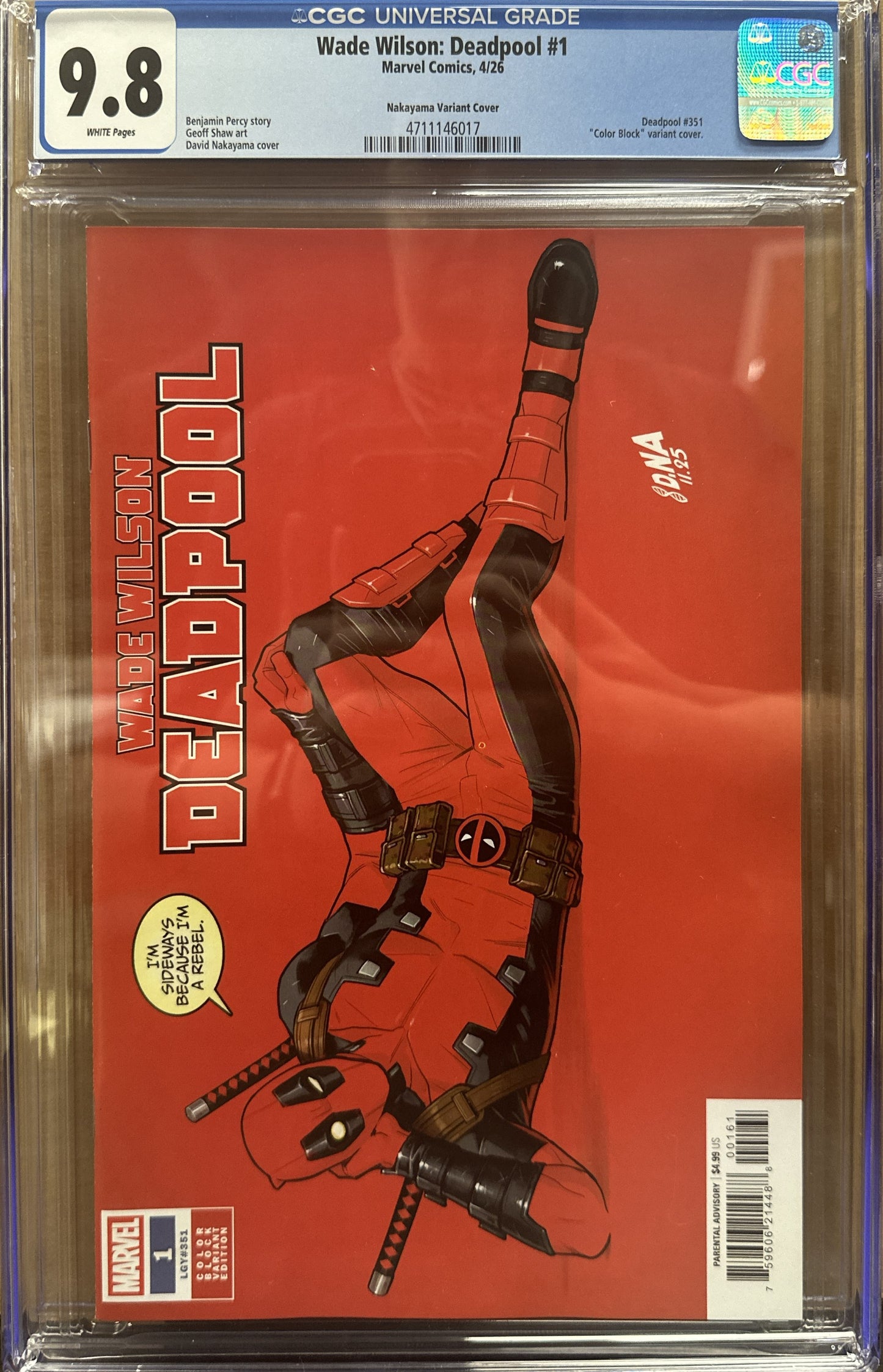 Wade Wilson: Deadpool #1