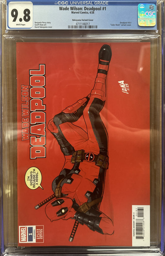 Wade Wilson: Deadpool #1