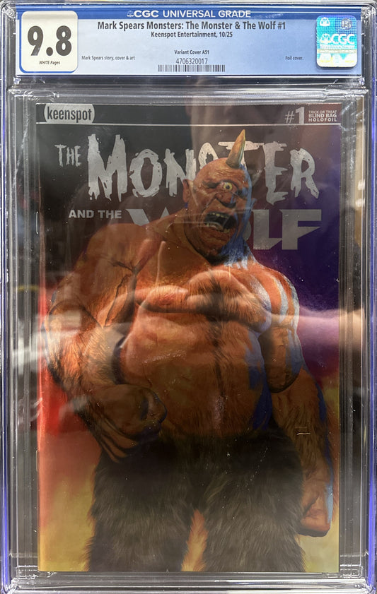 Mark Spears Monsters: The Monsters & The Wolf #1