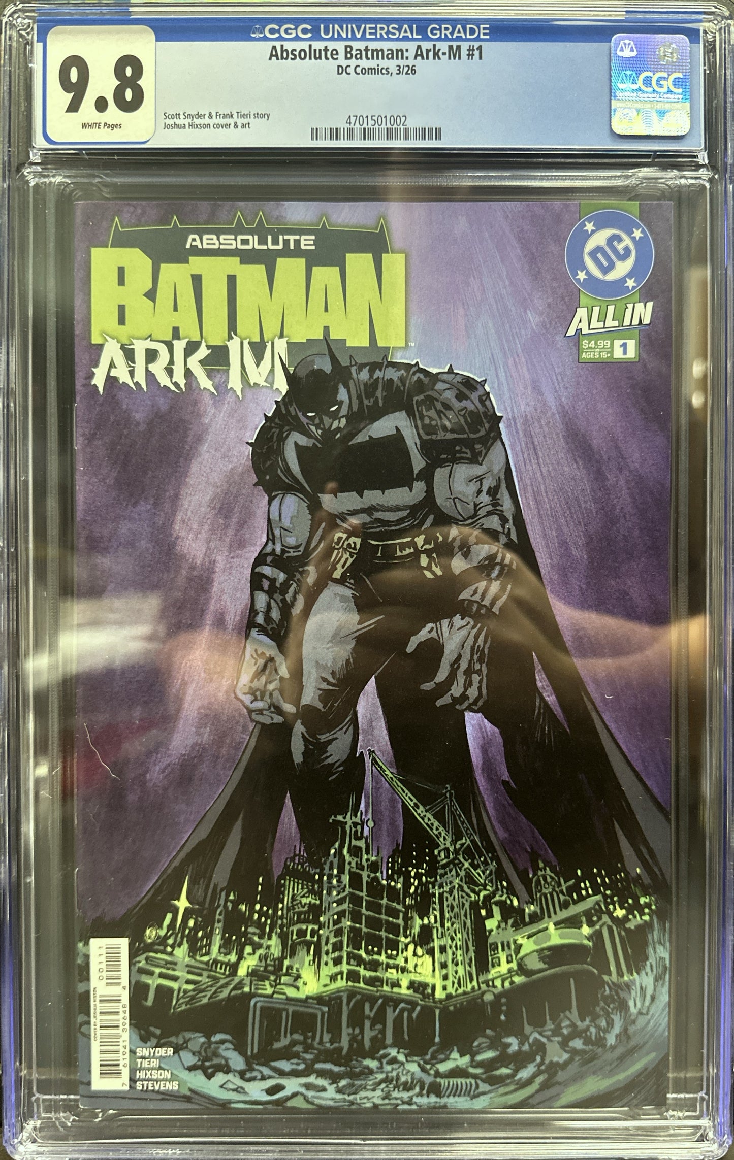 Absolute Batman: Ark-M #1
