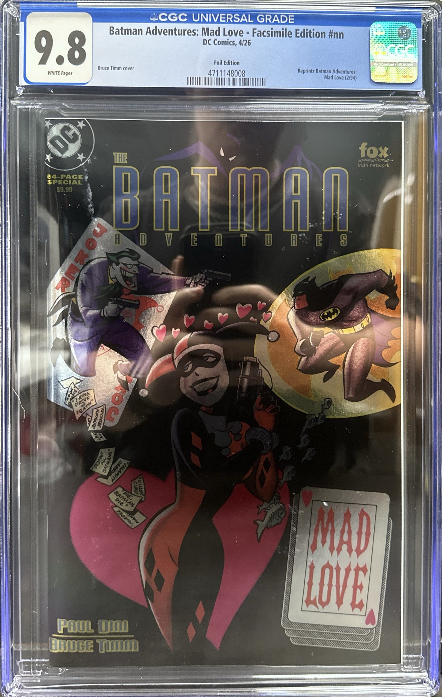 Batman Adventures: Mad Love - Facsimile Edition #nn