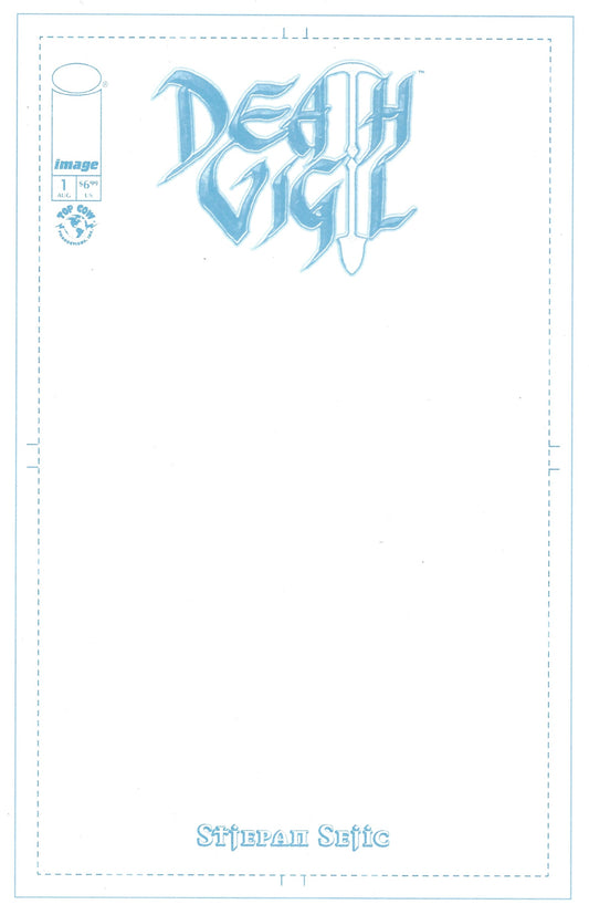 Death Vigil (2026) #1 (Of 6) Cover G Blank Sketch Variant (Mature)