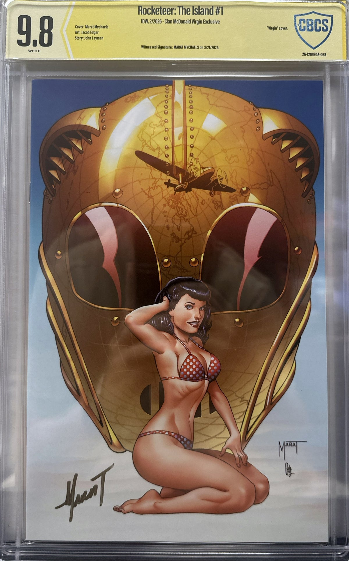 Rocketeer: The Island #1 CBCS 9.8