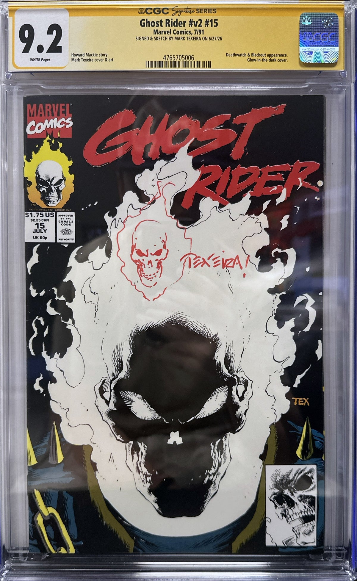 Ghost Rider #v2 #15 CGC 9.2