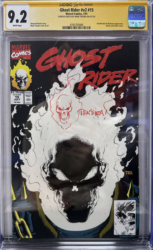 Ghost Rider #v2 #15 CGC 9.2
