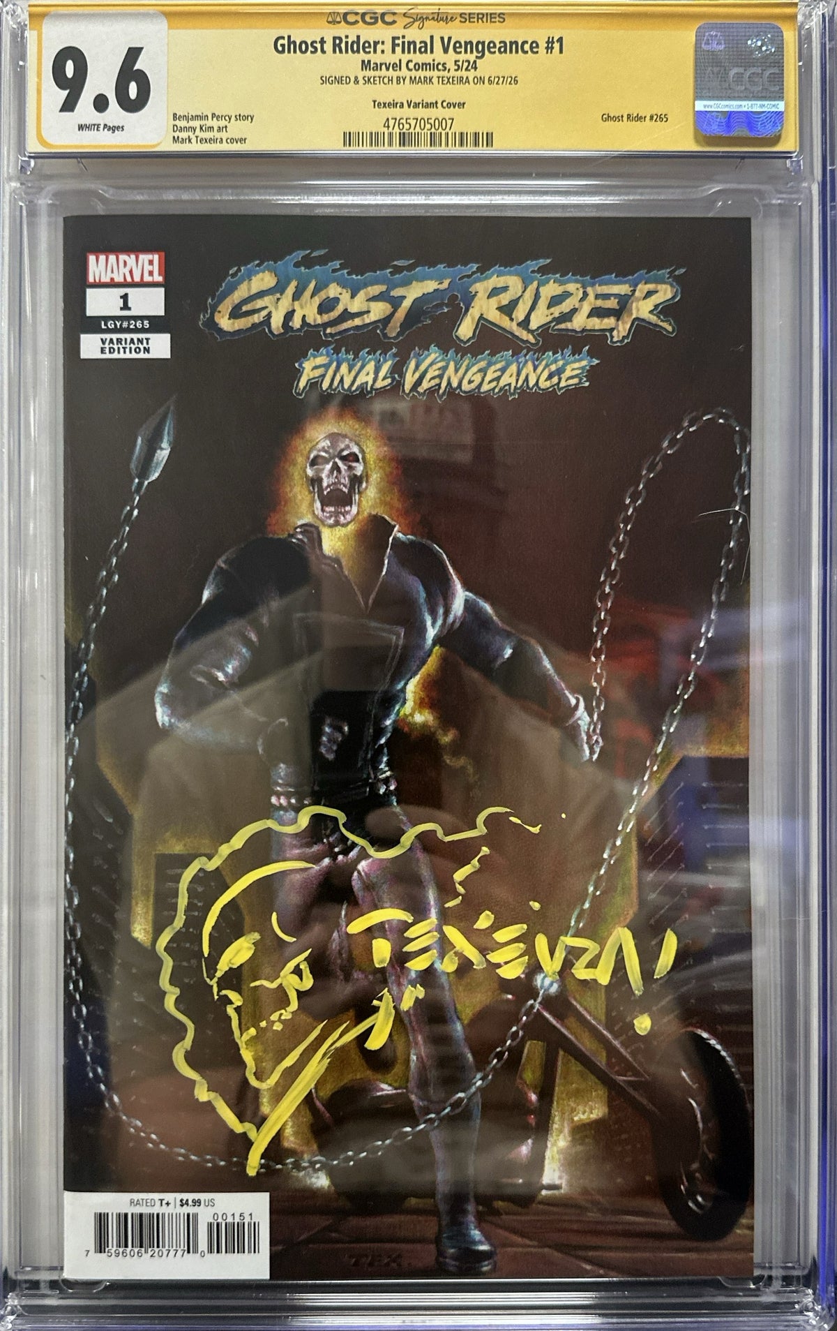 Ghost Rider: Final Vengeance #1 CGC 9.6