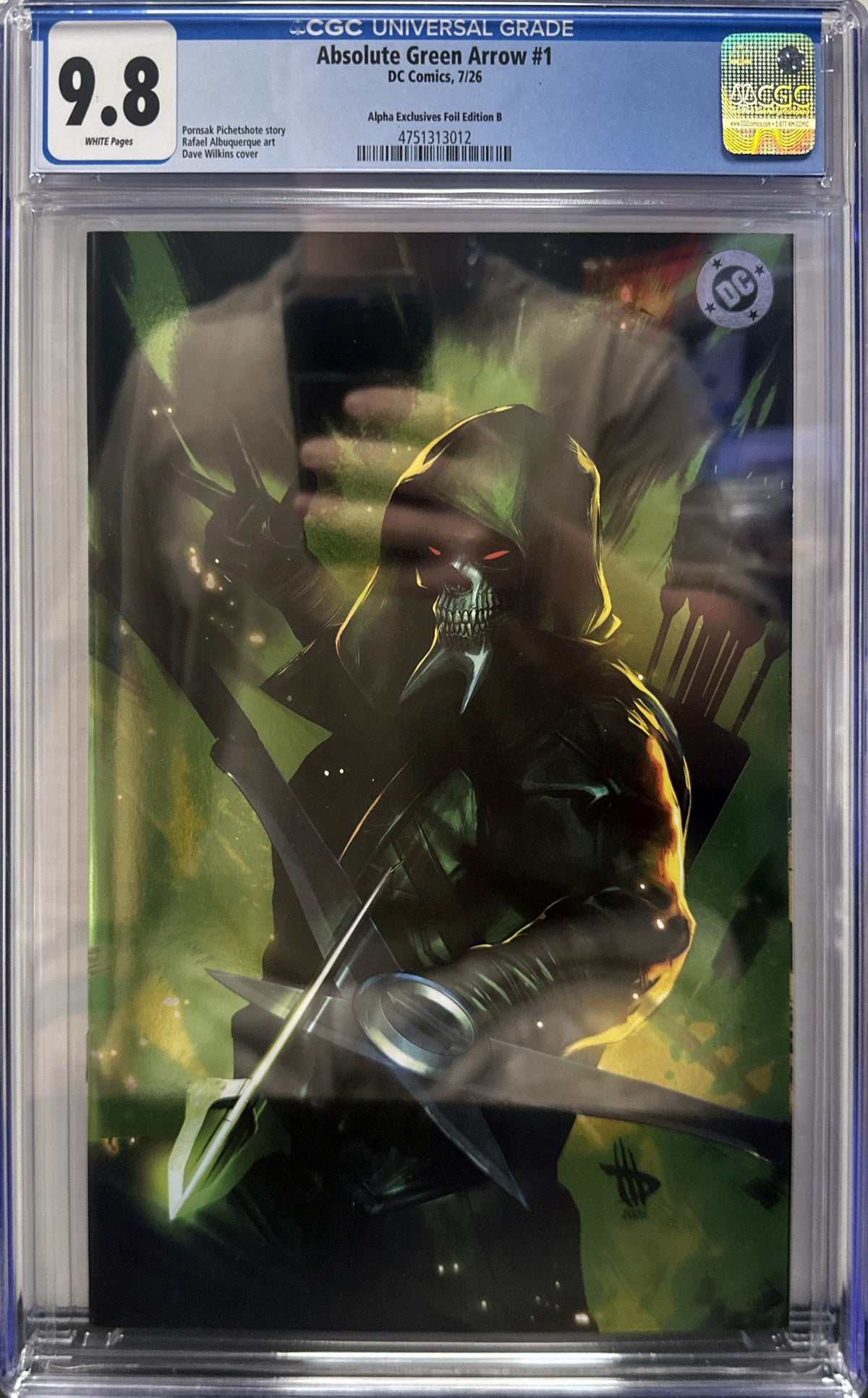 Absolute Green Arrow #1 CGC 9.8