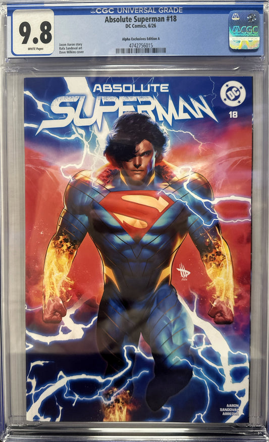 Absolute Superman #18 CGC 9.8