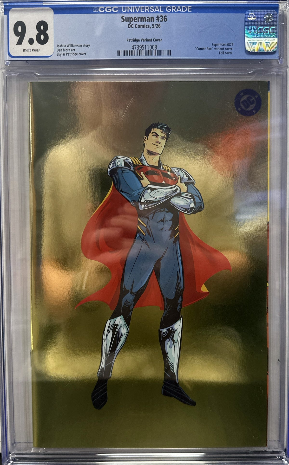Superman #36 CGC 9.8