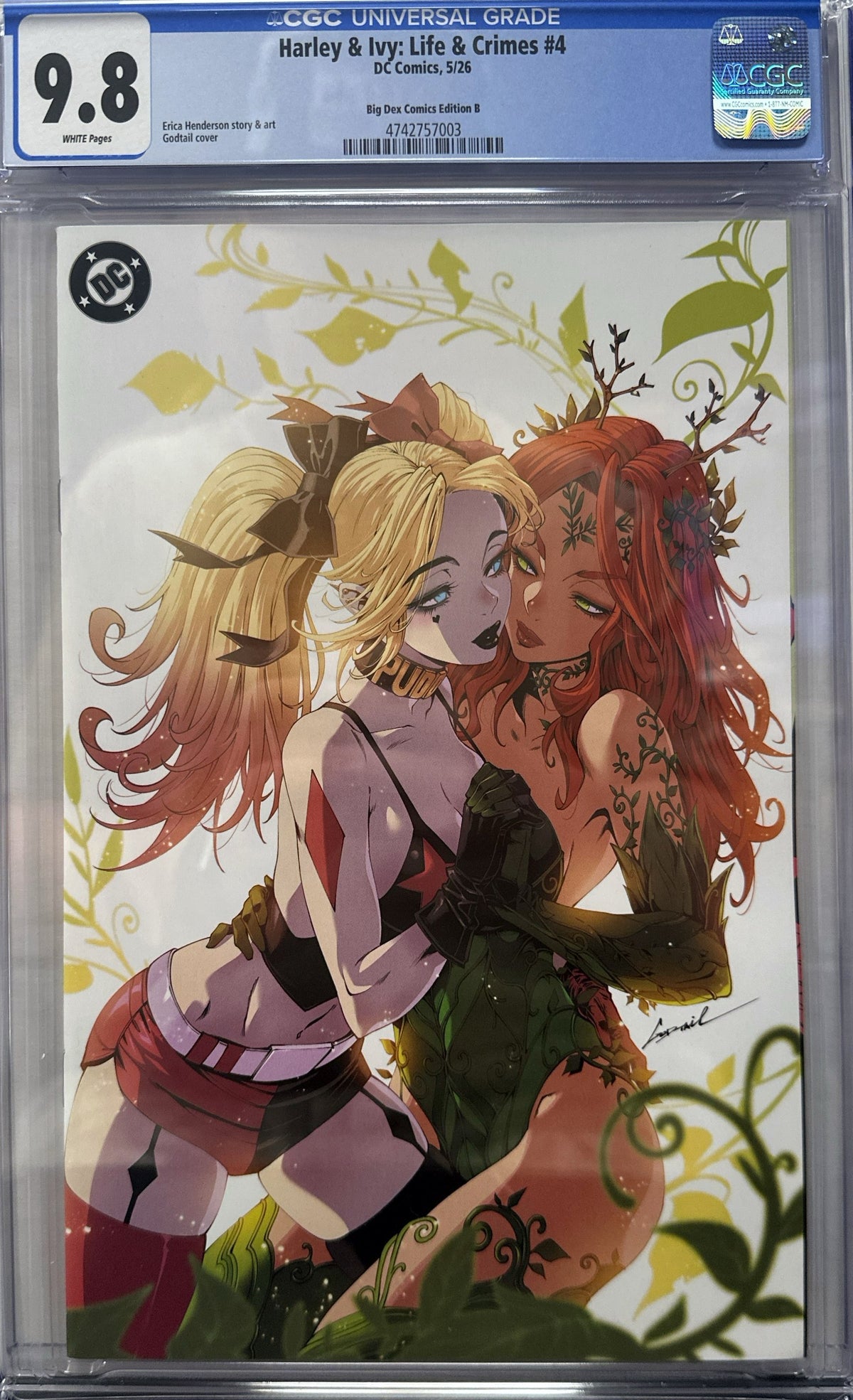 Harley & Ivy: Life & Crimes #4 CGC 9.8