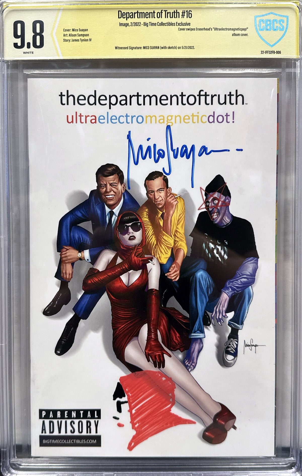 Department of Truth #6 CBCS 9.8