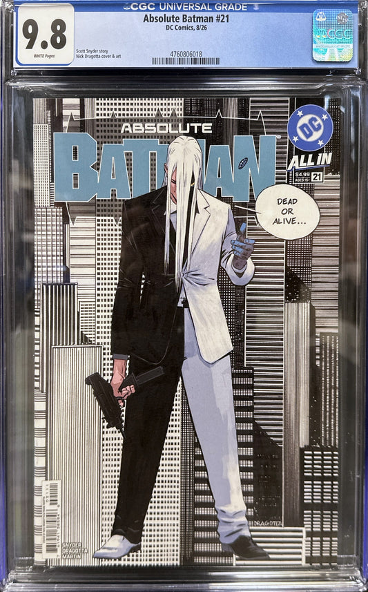 Absolute Batman #21 CGC 9.8
