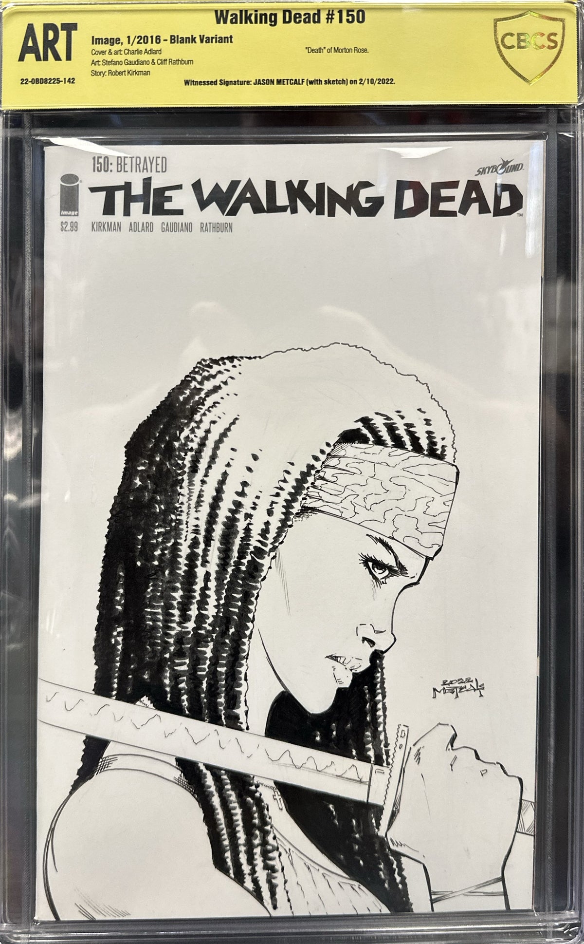 Walking Dead #150 CBCS 9.8