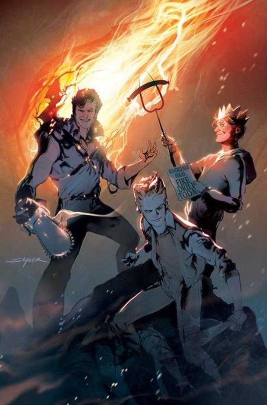 Archie X Army Of Darkness #3 Cover F 1 in 10 Stuart Sayger Full Art Variant