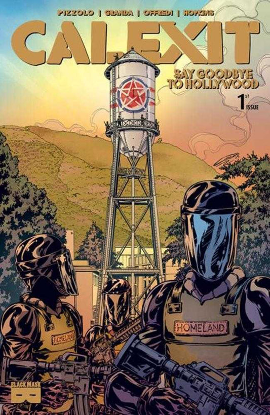 Calexit Say Goodbye To Hollywood #1 (Of 3) Cover A Granda Burbank (Mature)
