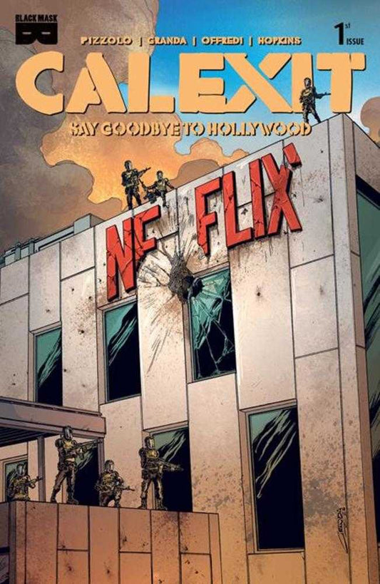 Calexit Say Goodbye To Hollywood #1 (Of 3) Cover C 1:3 Granda Hollywood Variant (Mature)