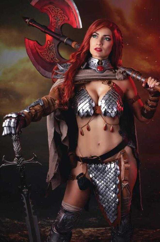 Giant Sized Savage Tales (One Shot) Cover I 1:10 Ivy Cosplay Red Sonja Full Art Variant