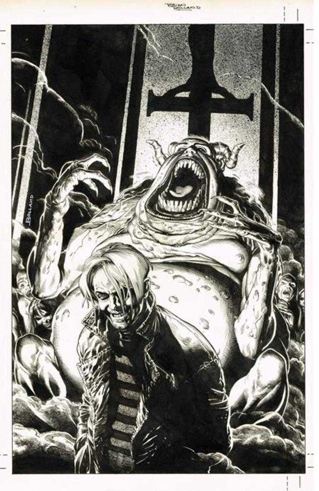Kilroy Is Here (One Shot) Cover C 1:10 Brian Bolland Black & White Variant