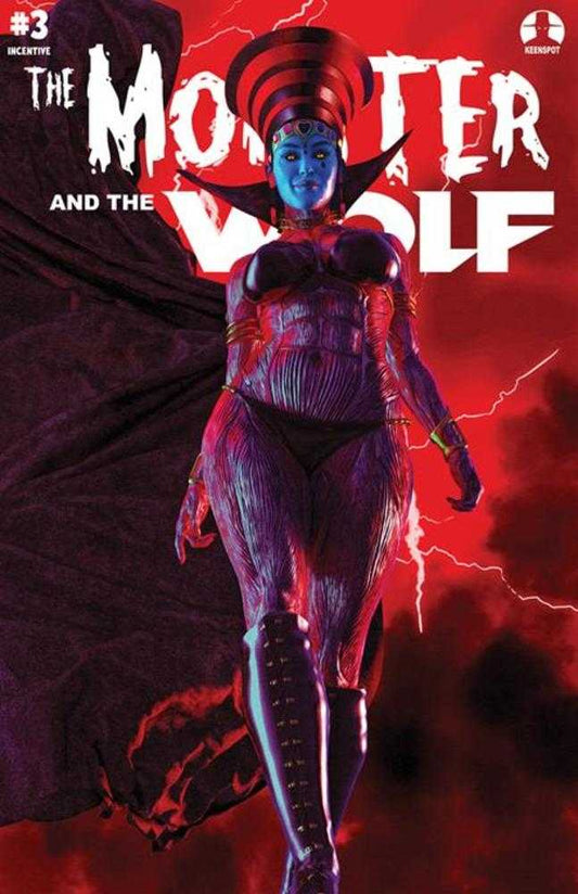 Mark Spears Monsters The Monster & The Wolf #3 Cover E 1:50 Mark Spears Queen Of Hearts Variant