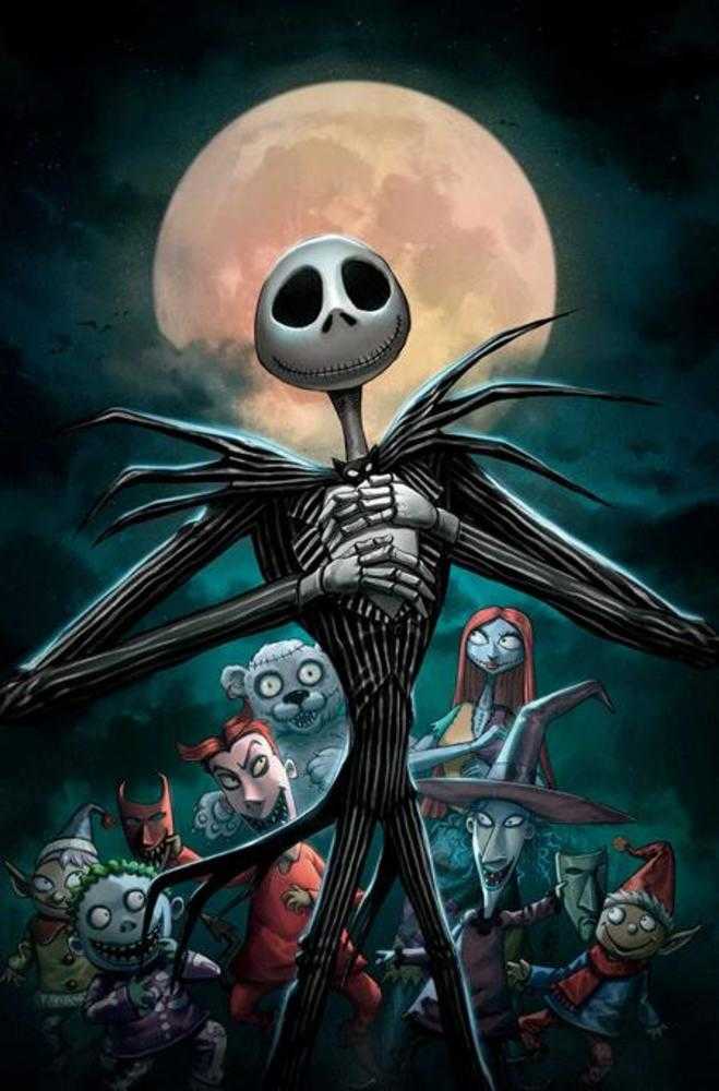 Tim Burtons The Nightmare Before Christmas The Shiver Of Christmas Town #4 Cover G 1:10 Alan Quah Full Art Variant