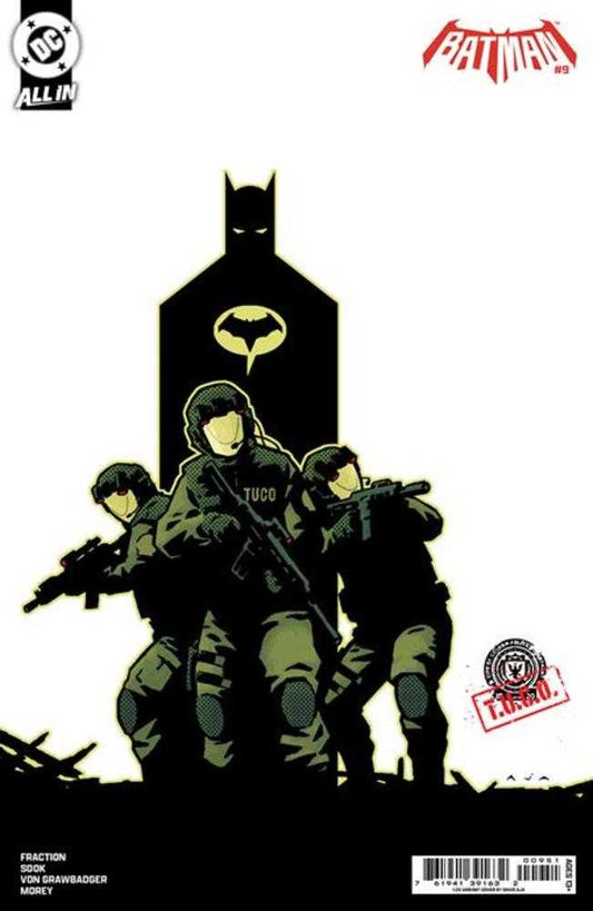 Batman #9 Cover H 1:25 David Aja Card Stock Variant
