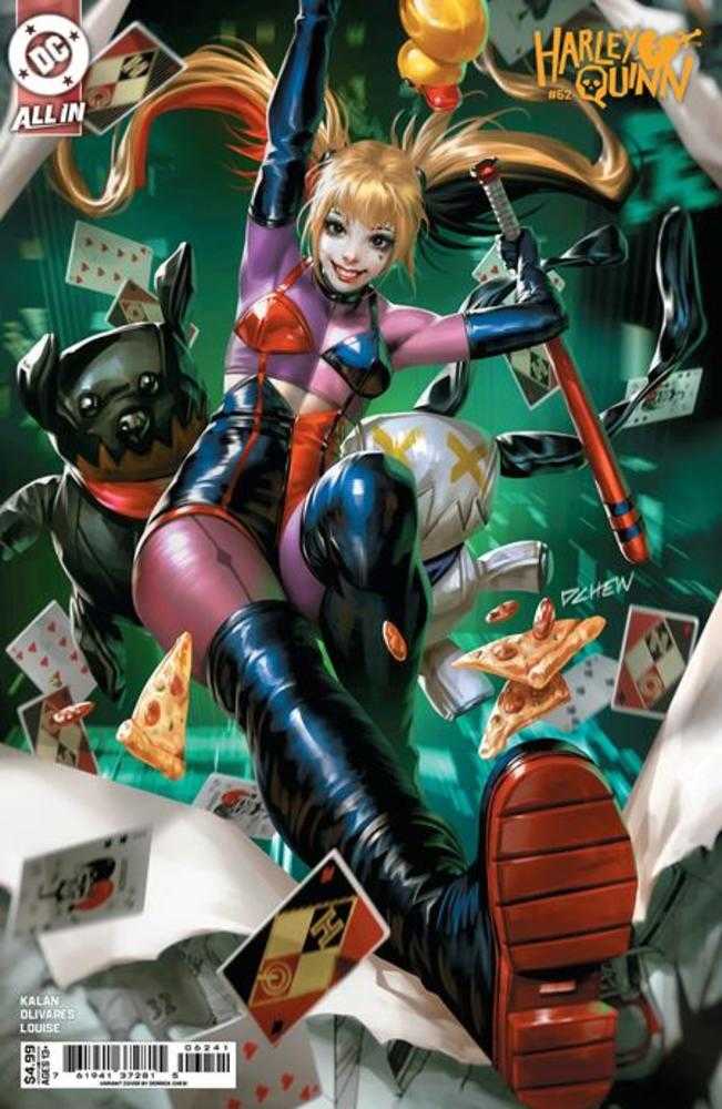 Harley Quinn #62 Cover D Derrick Chew Card Stock Variant