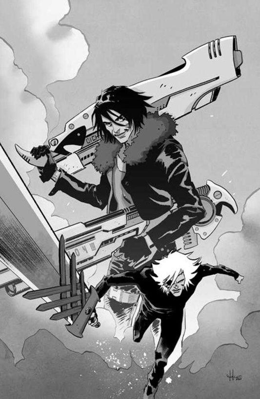 Lost Fantasy #10 Cover C Inc 1:15 Luca Casalanguida Black & White Variant