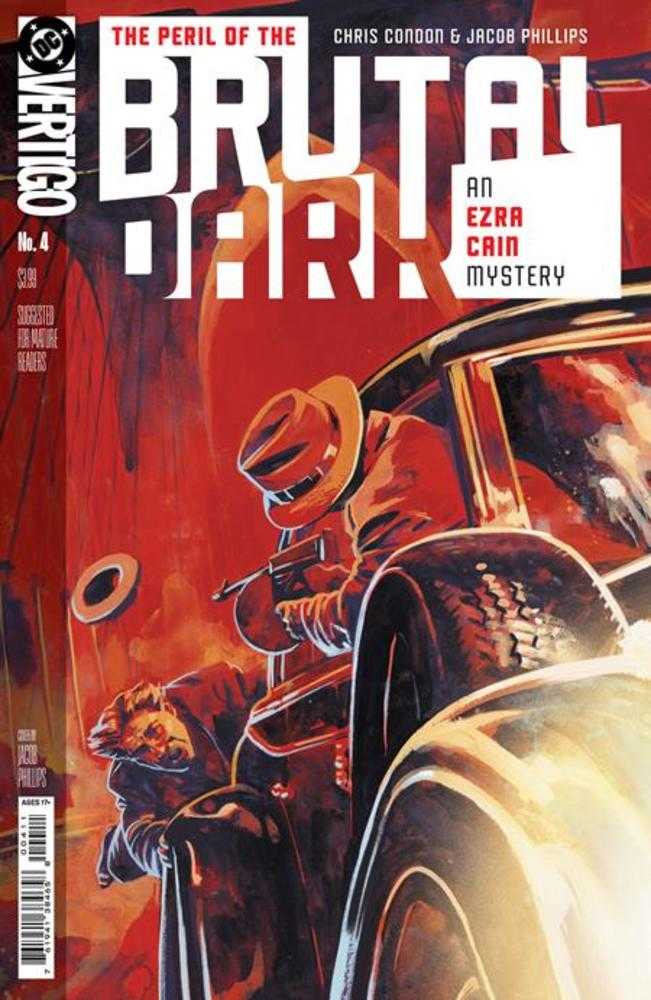 The Peril Of The Brutal Dark An Ezra Cain Mystery #4 (Of 6) Cover A Jacob Phillips (Mature)