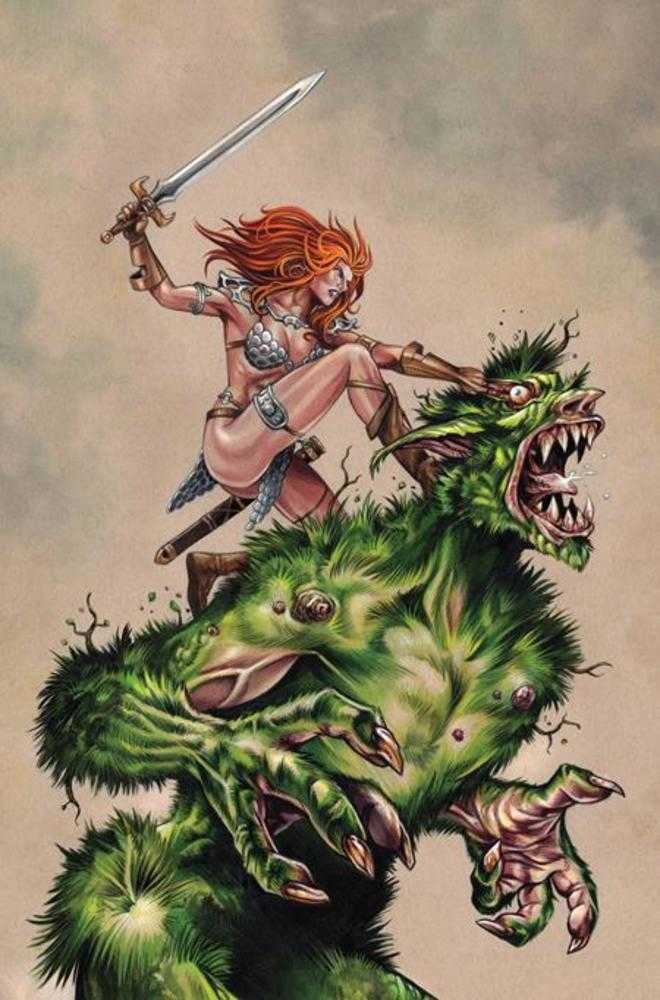 Red Sonja She Devil With A Sword #1 Cover L 1:10 Mike Rooth Full Art Cover Variant