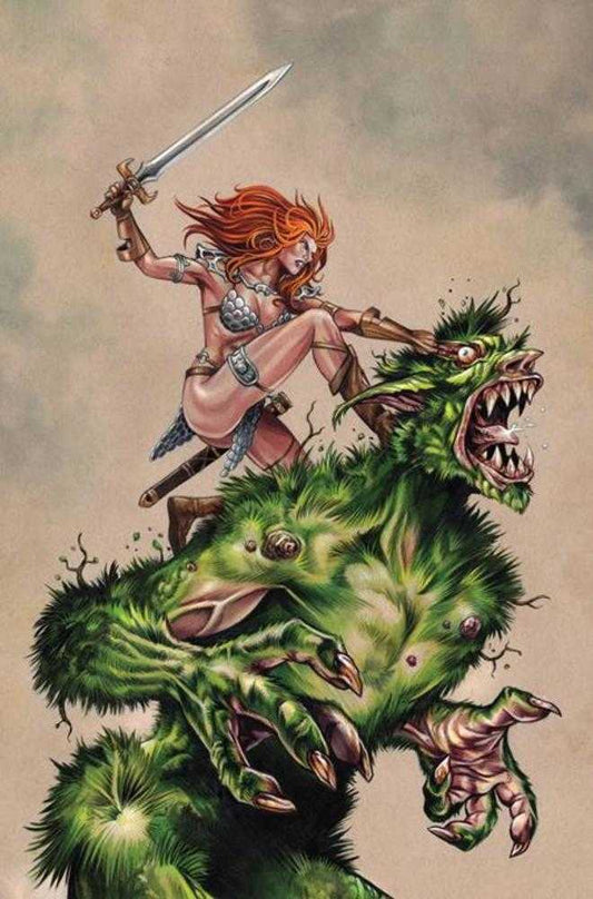 Red Sonja She Devil With A Sword #1 Cover L 1:10 Mike Rooth Full Art Cover Variant