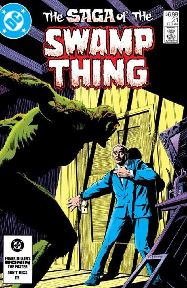 Saga Of The Swamp Thing #21 Facsimile Edition Cover C Tom Yeates Foil Variant