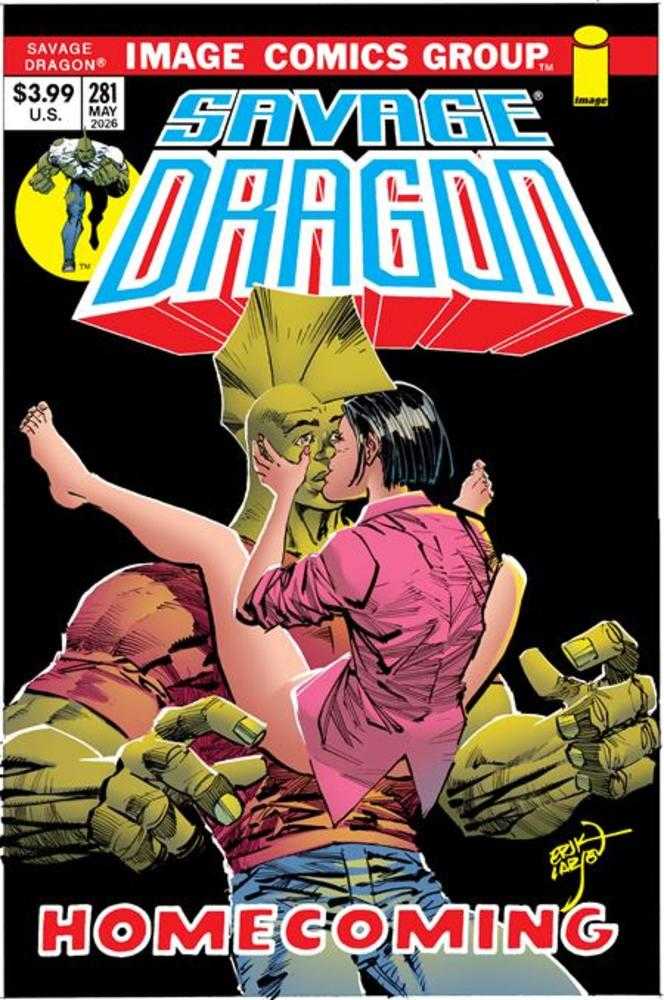 Savage Dragon #281 Cover B Erik Larsen 70s Trade Dress Variant (Mature)