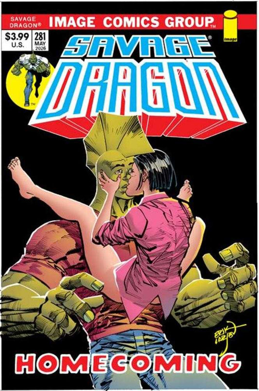 Savage Dragon #281 Cover B Erik Larsen 70s Trade Dress Variant (Mature)