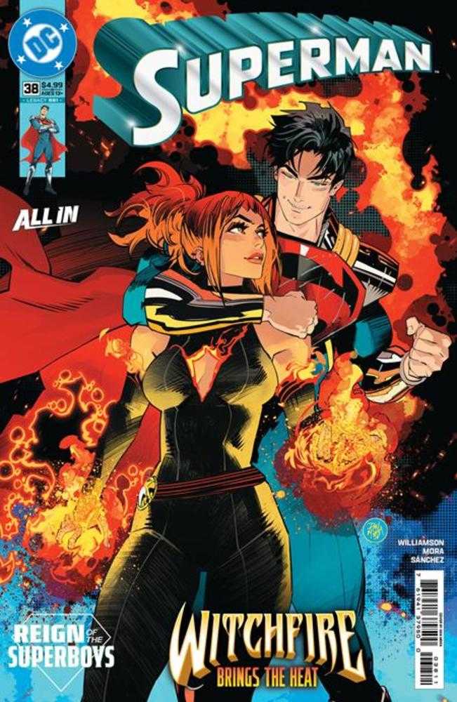 Superman #38 Cover A Dan Mora (The Reign Of The Superboys)