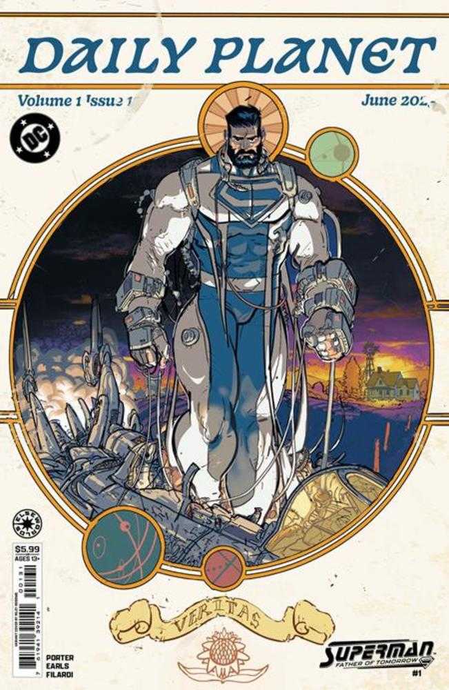 Superman Father Of Tomorrow #1 (Of 6) Cover C Riley Rossmo Card Stock Variant