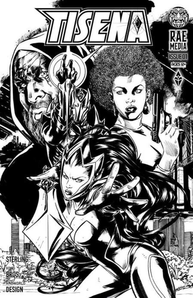 Tisena #1 (Of 6) Cover E 1:15 Alitha Martinez Bw Variant