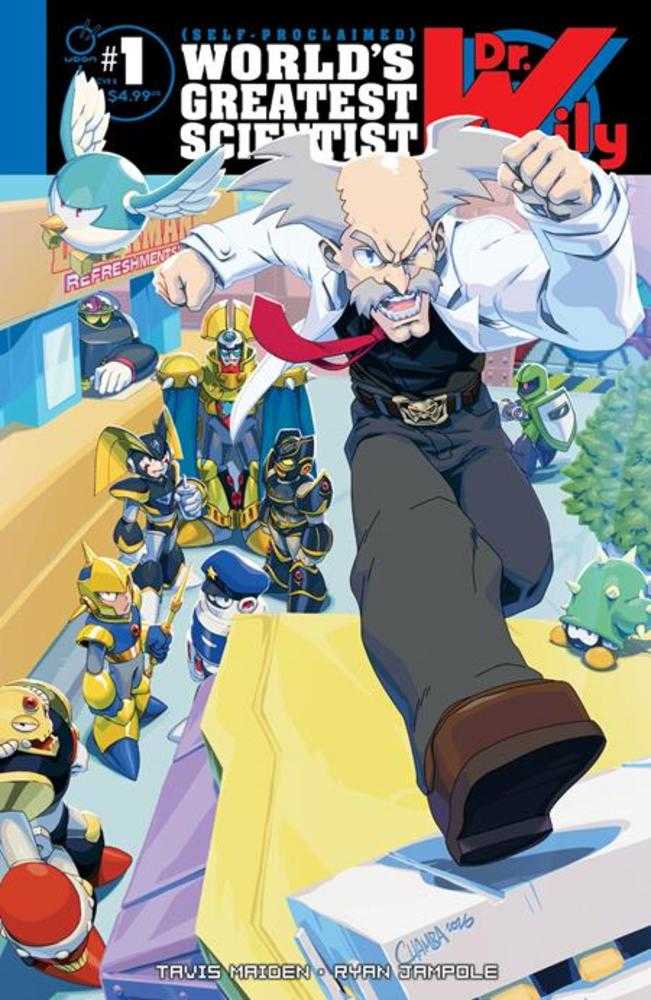 Dr. Wily #1 (One Shot) Cover B Jeffrey Cruz Variant