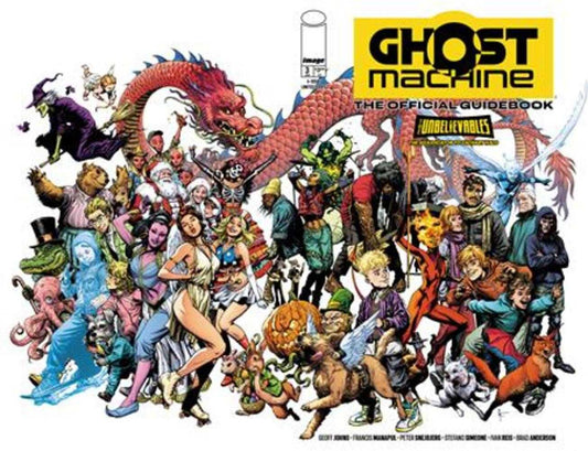 Ghost Machine The Official Guidebook #3 (Of 5) Cover A Gary Frank & Brad Anderson Wraparound