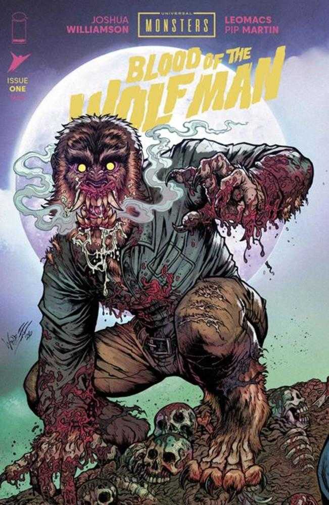 Universal Monsters Blood Of The Wolf Man #1 (Of 4) Cover C 1:10 Maria Wolf & Mike Spicer Connecting Variant