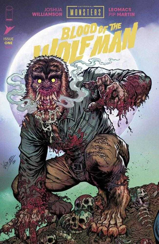 Universal Monsters Blood Of The Wolf Man #1 (Of 4) Cover C 1:10 Maria Wolf & Mike Spicer Connecting Variant