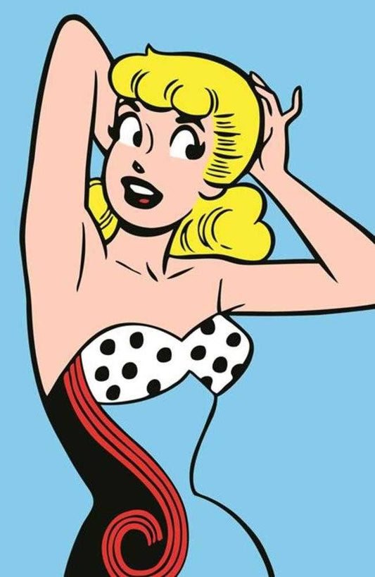 Archie Comics 85th Anniversary Presents Betty & Veronica Swimsuit Special (One Shot) Cover E Dan Decarlo Silver Foil Betty Pin Up Variant