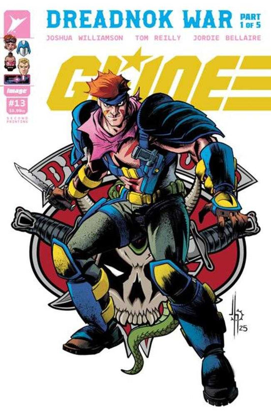 G.I. Joe #13 2nd Printing Cover B Jason Howard Variant