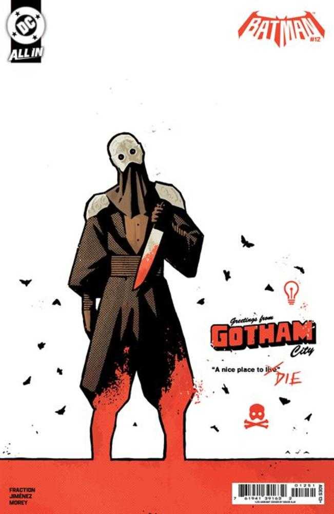 Batman #12 Cover F 1:25 David Aja Card Stock Variant