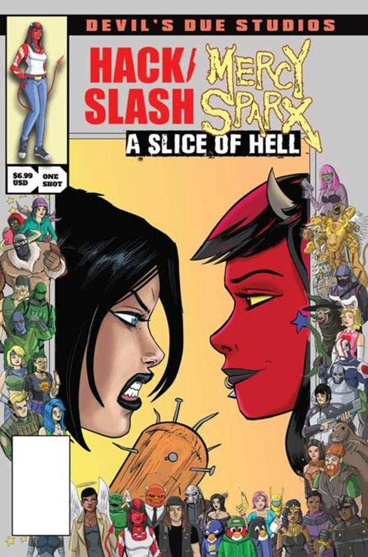 Devils Due Presents Hack Slash Mercy Sparx #1 (One Shot) Cover B Tim Seeley Josh Blaylock Homage Variant (Mature)