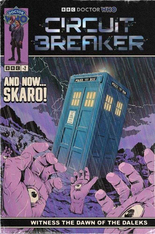 Doctor Who Circuit Breaker #2 (Of 2) Cover D Flops Dalek Takeover Cardstock Variant