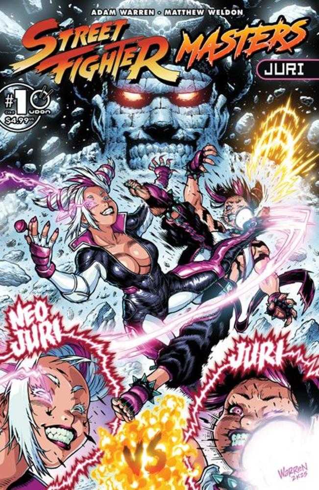 Street Fighter Masters Juri #1 (One Shot) Cover D 1:5 Adam Warren Variant