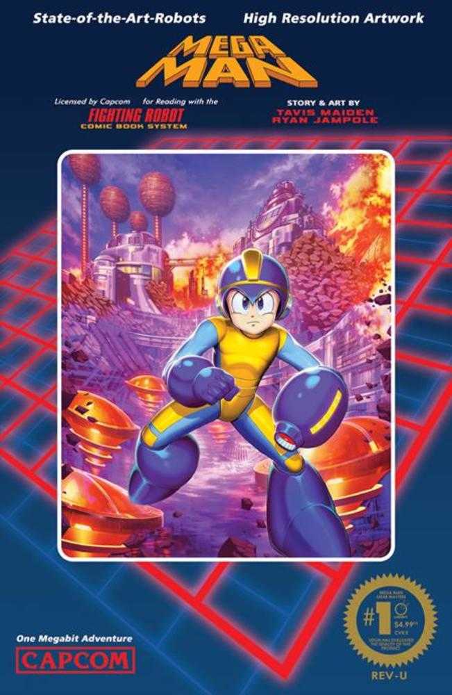 Mega Man Gear Masters #1 (Of 5) Cover E 1:5 Genzoman Variant