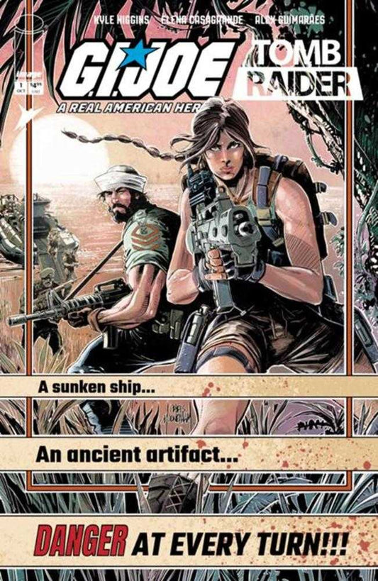 G.I. Joe A Real American Hero Tomb Raider #1 (Of 5) Cover D 1:25 Chris Mooneyham Vintage Joe Variant