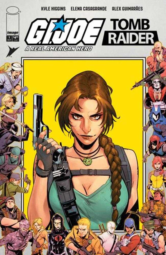G.I. Joe A Real American Hero Tomb Raider #1 (Of 5) Cover F 1:100 Lorenzo Tammetta & Mike Spicer Foil Variant